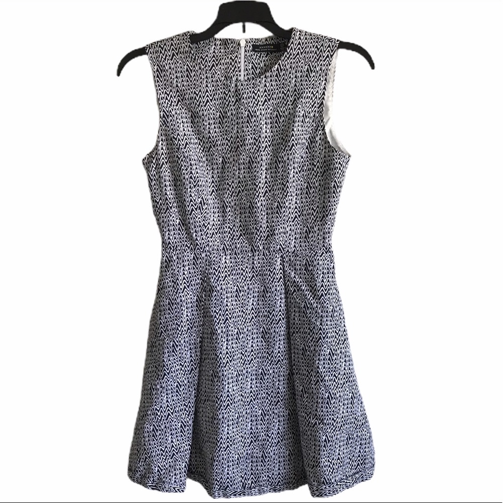 Kate Spade Saturday Fit and Flare B & W Dress